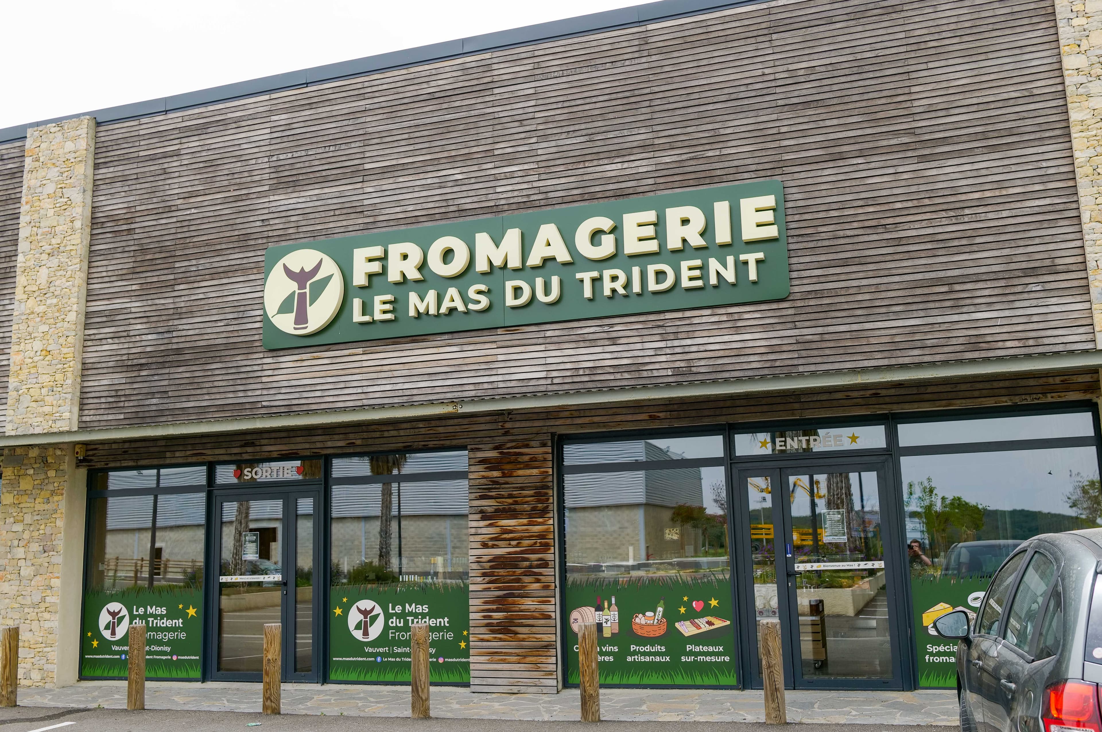 La fromagerie du Mas du Trident à Saint-Dionisy