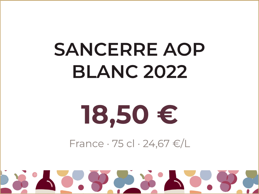 Étiquette vin générée par PrixParfait