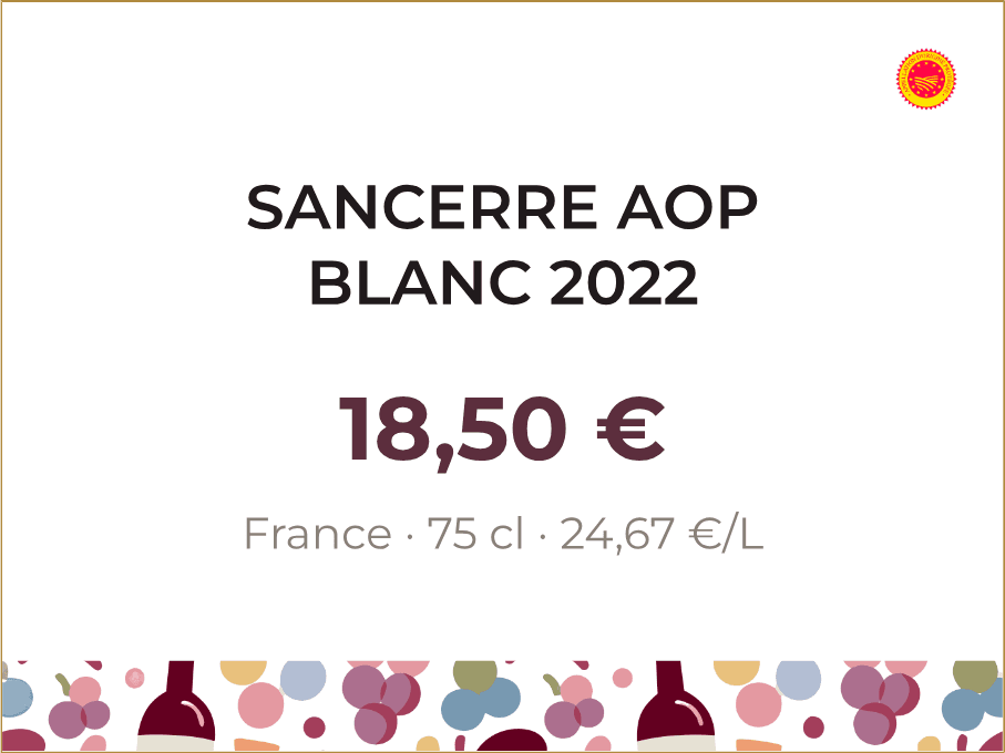 Étiquette vin générée par PrixParfait